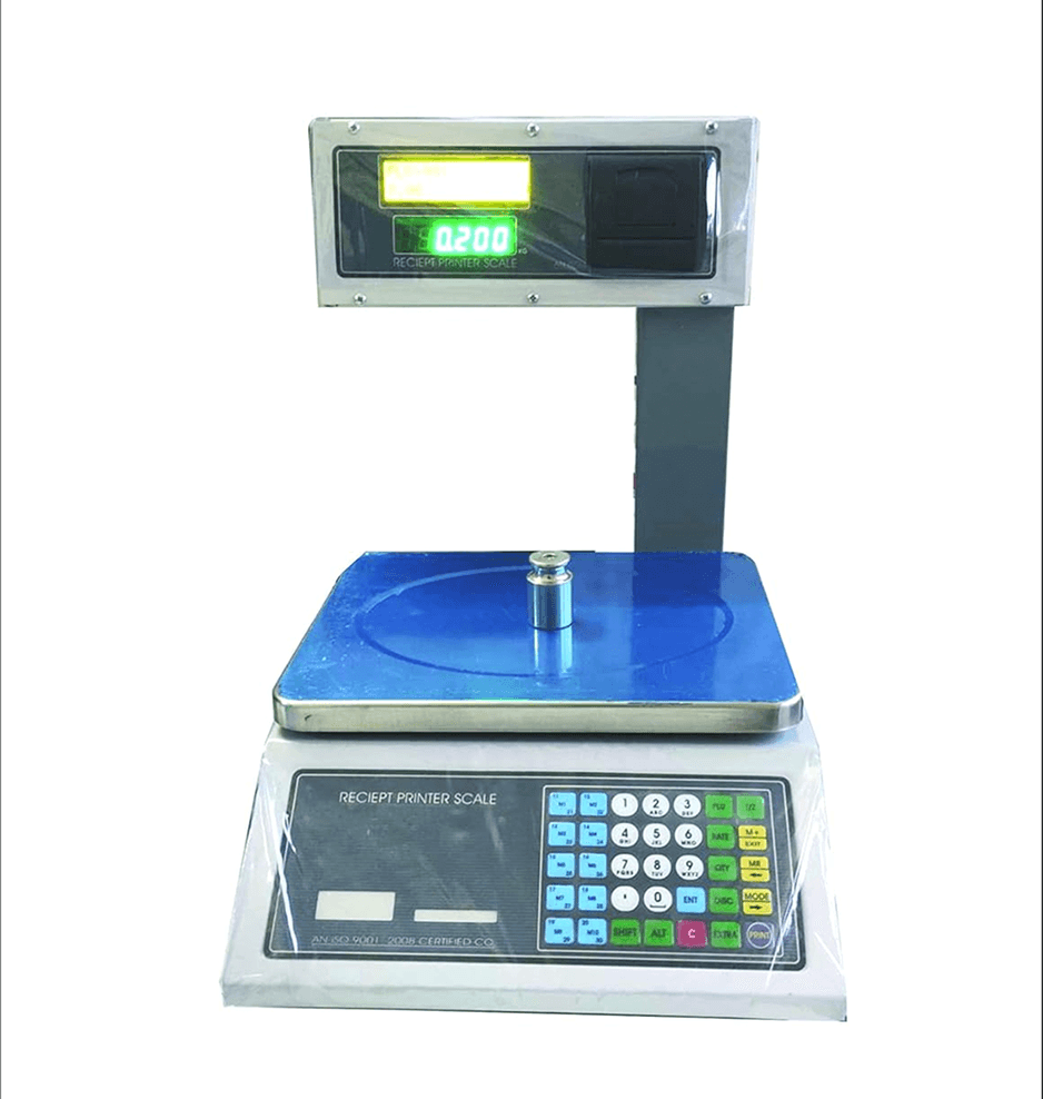 POS Scale with Touch Screen, Billing & Weighing System